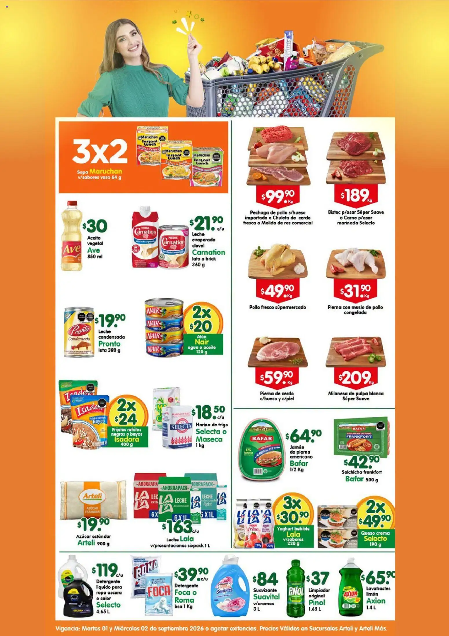 Vista previa las ofertas de la tienda Arteli - Arteli folleto Tuxpan desde el 01/09/2026 