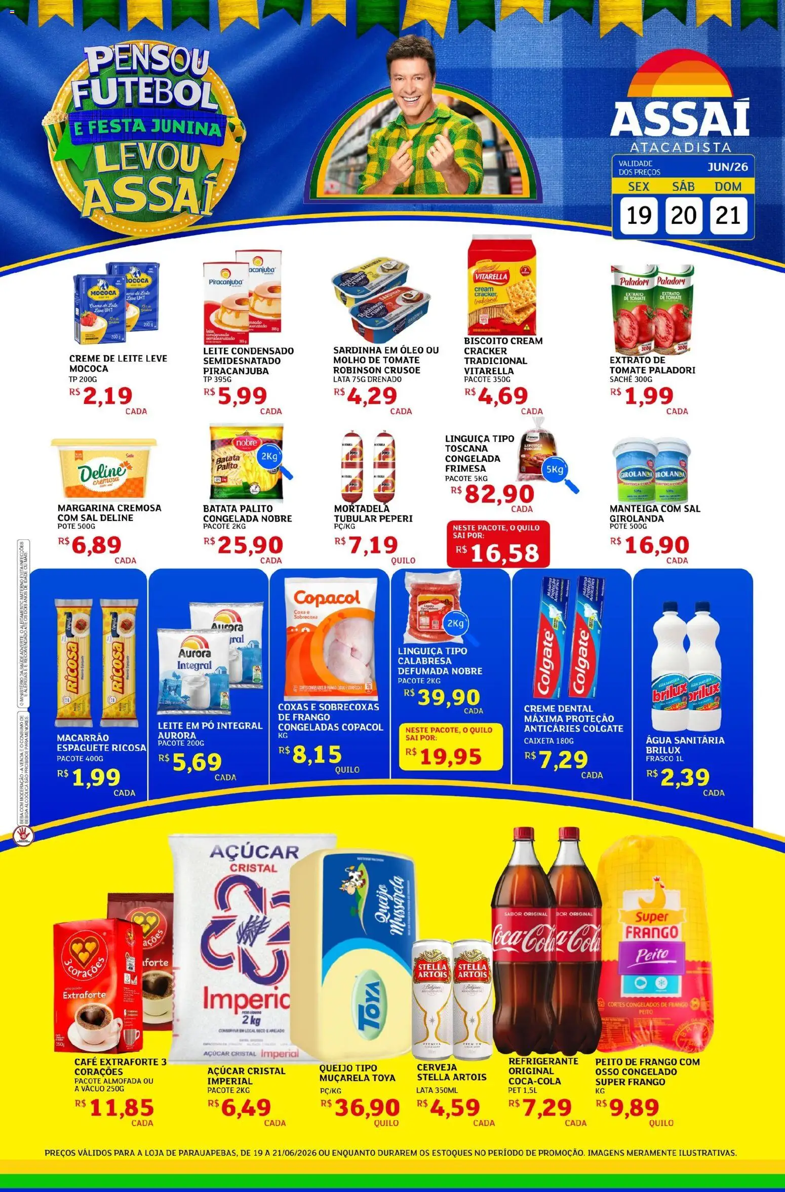 Pré-Visualização do folheto "Assaí Atacadista ofertas - PA" da loja Assaí Atacadista válido a partir de 19/06/2026