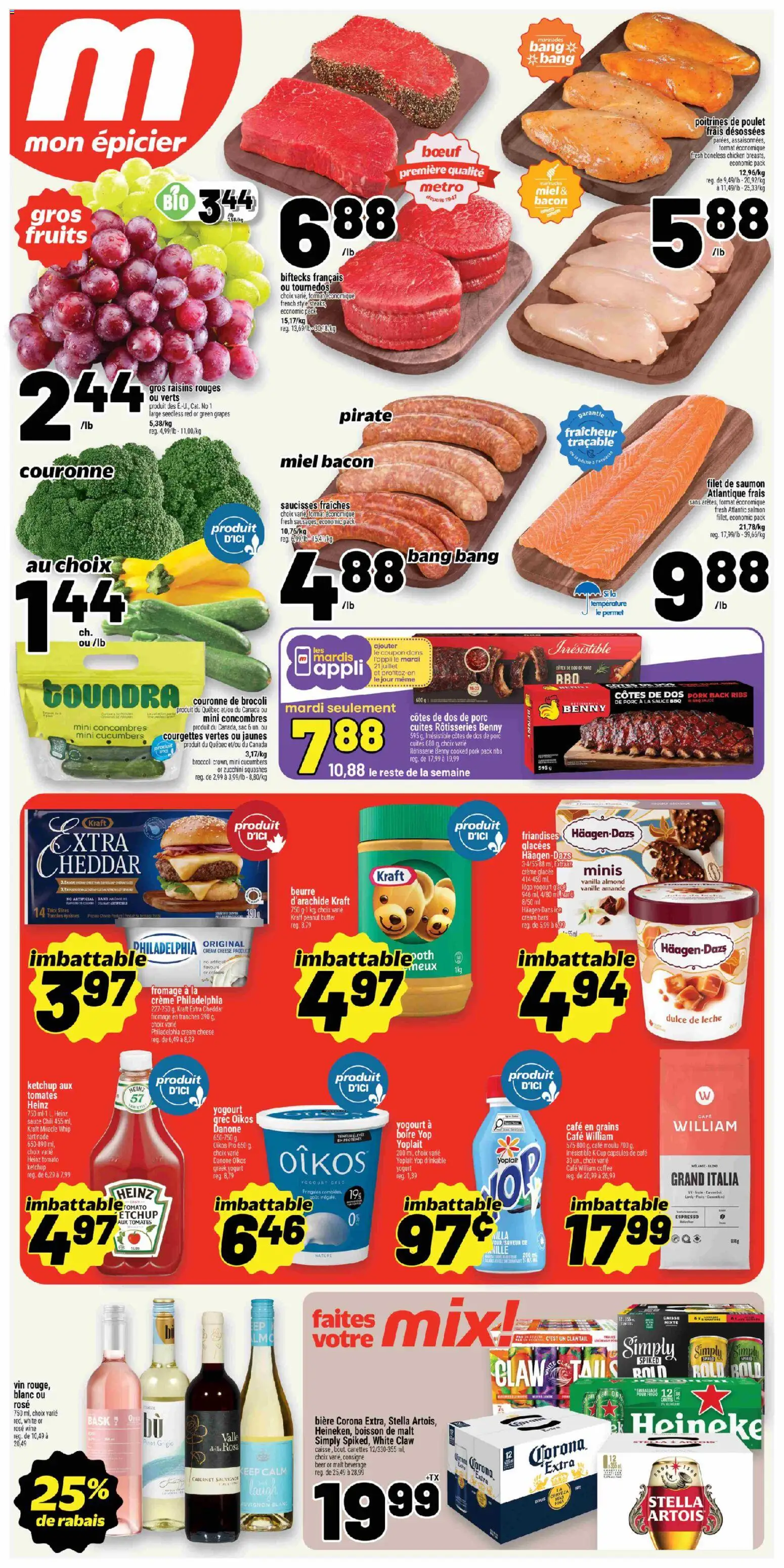 Preview of leaflet Metro weekly flyer / circulaire from shop Metro is valid from Jul 16, 2026
