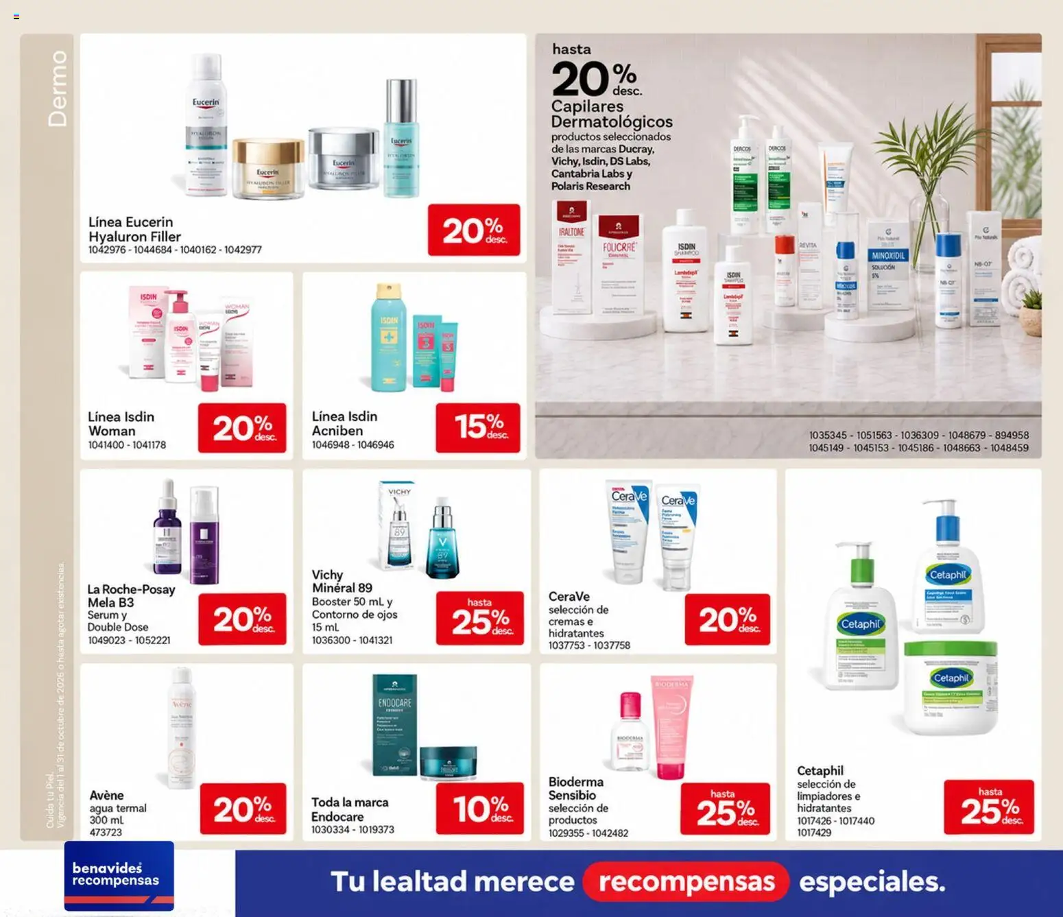 Vista previa las ofertas de la tienda Farmacia Benavides - Farmacia Benavides catálogo desde el 01/10/2026 