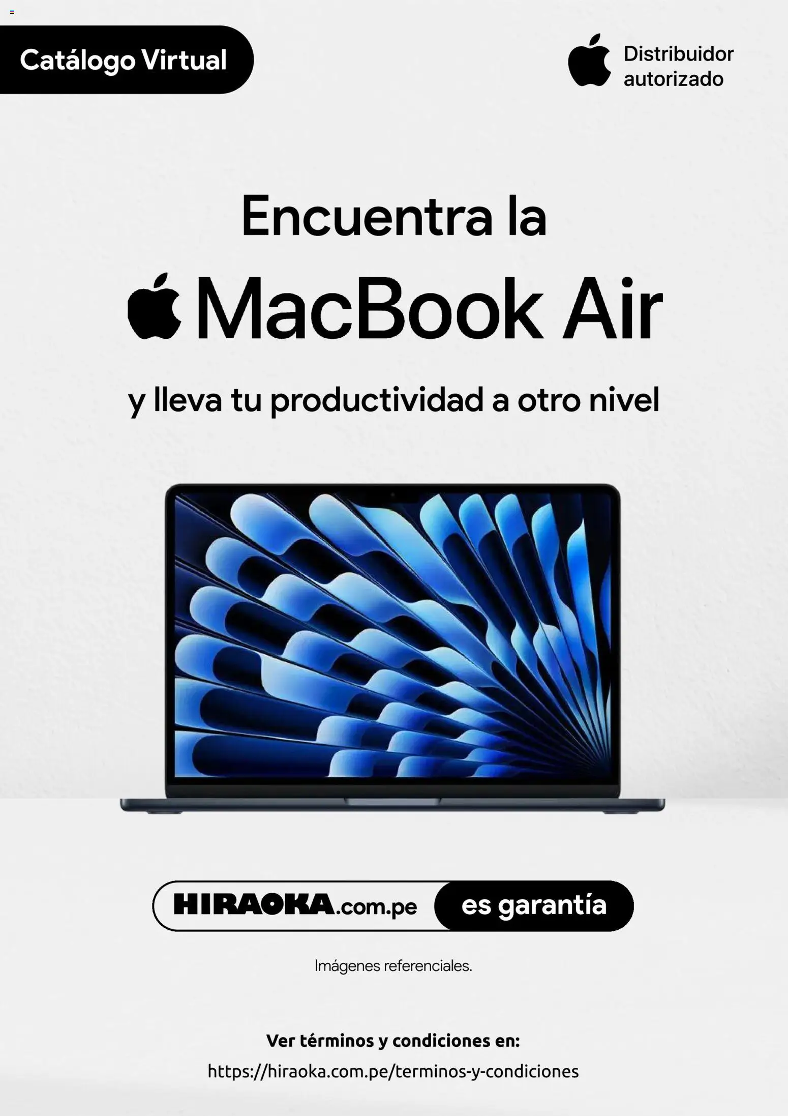 Vista previa de Catálogo Hiraoka - MacBook Air de la tienda Hiraoka válido desde 11/08/2026