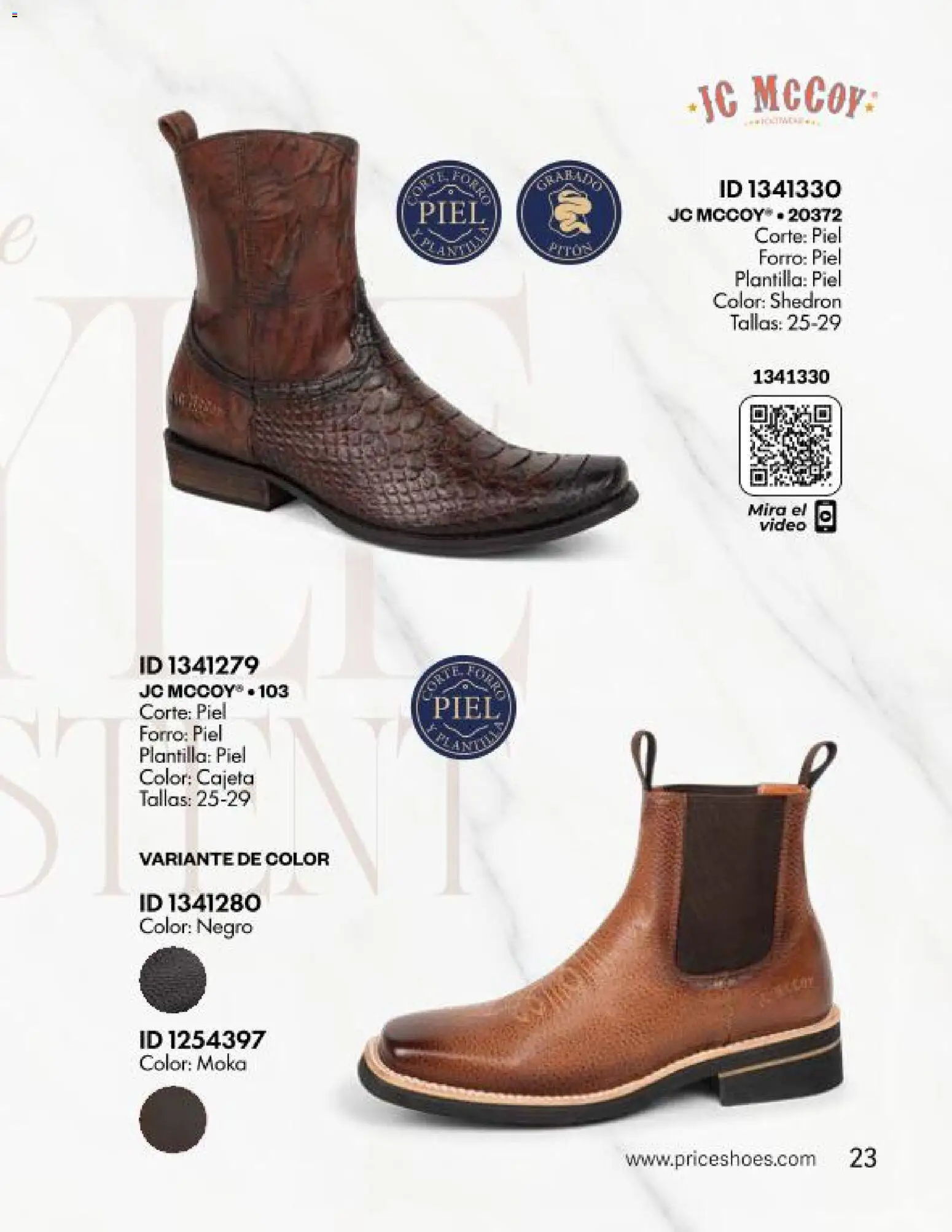 Vista previa las ofertas de la tienda Price Shoes - Price Shoes Mini catálogo desde el 21/10/2026 