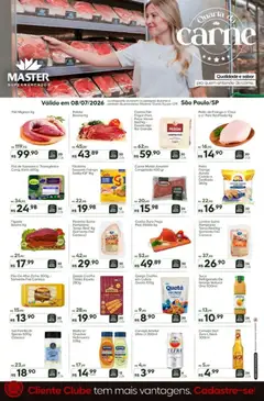 Pré-Visualização do folheto "Master ofertas do Dia" da loja Master válido a partir de 08/07/2026
