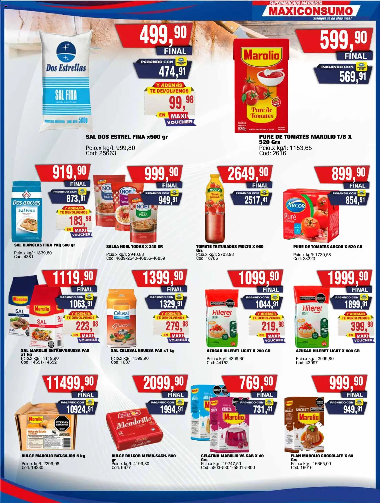 Vista previa del folleto de la tienda Maxiconsumo válido desde el 07/09/2026 