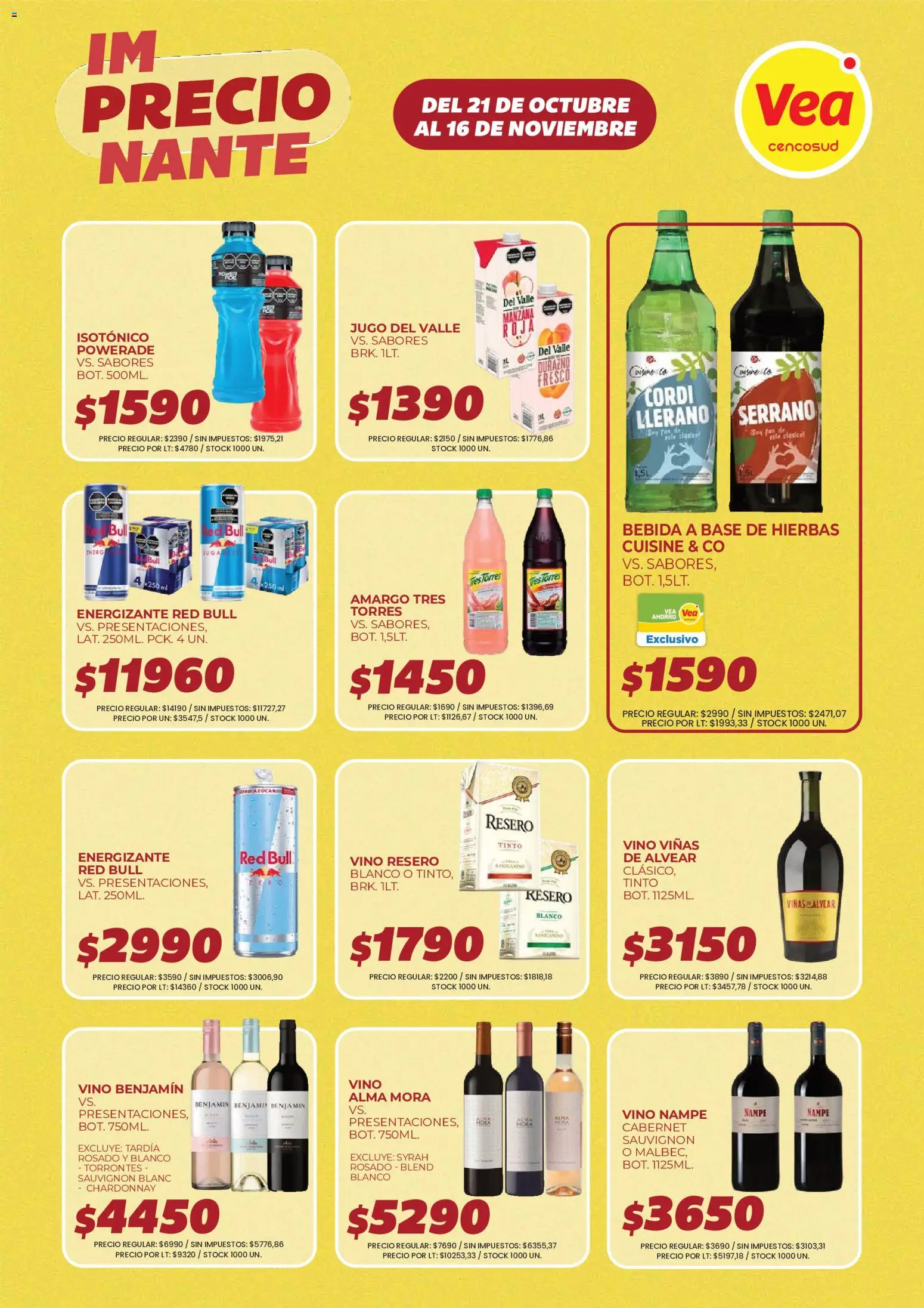 Vista previa del folleto de la tienda Vea válido desde el 21/10/2026 