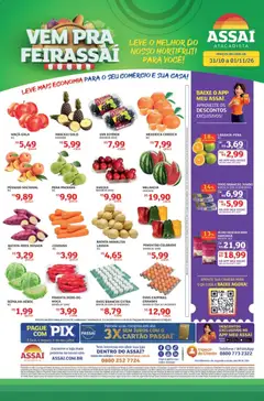Pré-Visualização do folheto "Assaí Atacadista ofertas - PR" da loja Assaí Atacadista válido a partir de 31/10/2026