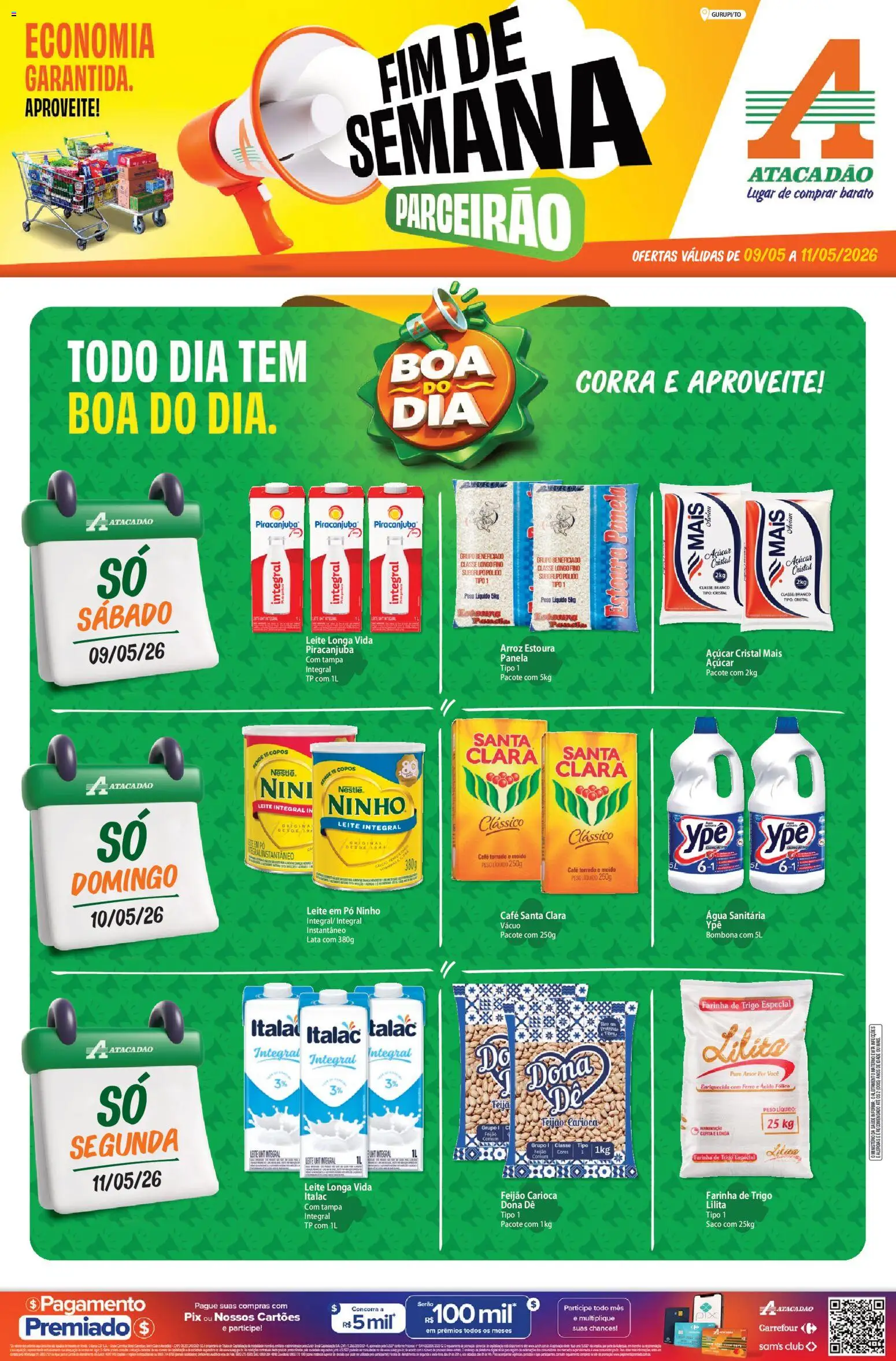 Pré-Visualização do folheto "Atacadão ofertas - TO" da loja Atacadão válido a partir de 09/05/2026