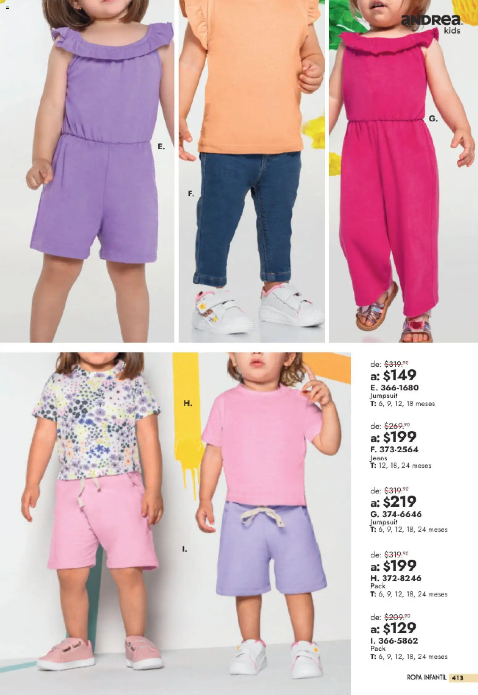 Vista previa las ofertas de la tienda Andrea - Andrea catálogo Outlet desde el 26/07/2026 