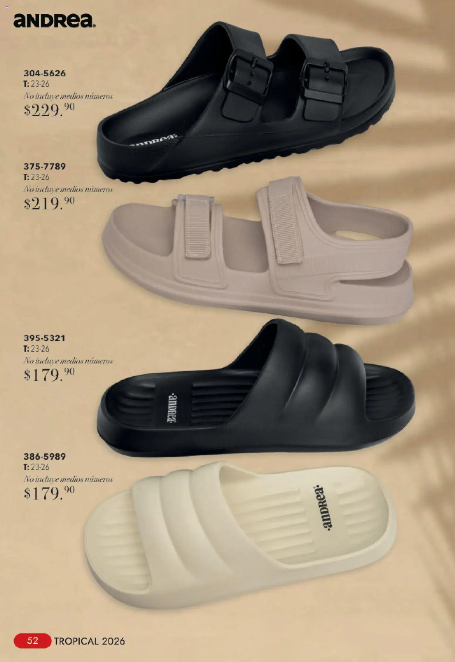 Vista previa las ofertas de la tienda Andrea - Andrea catálogo Tropical desde el 23/08/2026 
