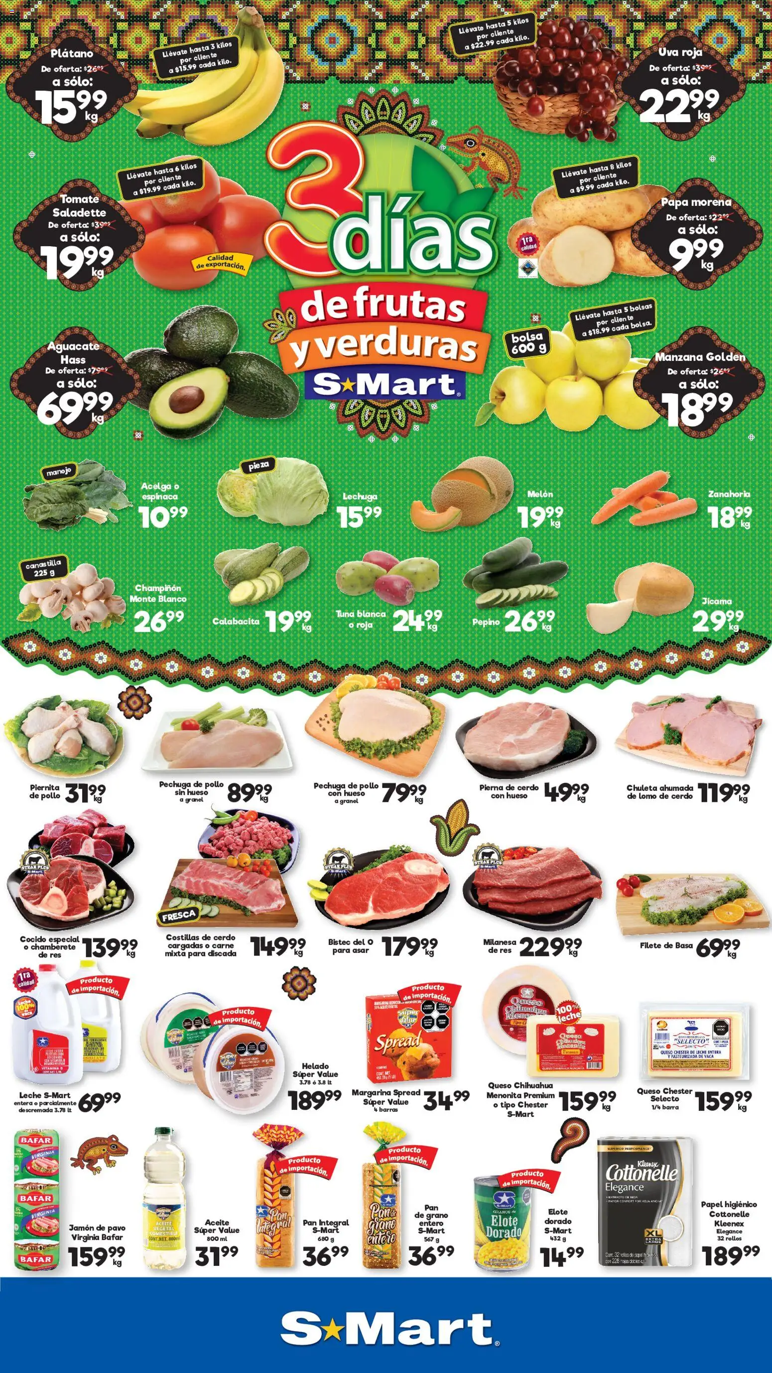 Vista previa las ofertas de la tienda S-Mart - S-Mart folleto Nuevo Laredo desde el 01/09/2026 