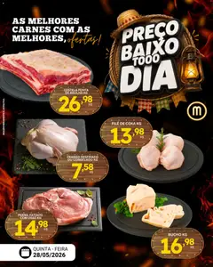 Pré-Visualização do folheto "Mercadão Atacadista ofertas Carne" da loja Mercadão Atacadista válido a partir de 28/05/2026
