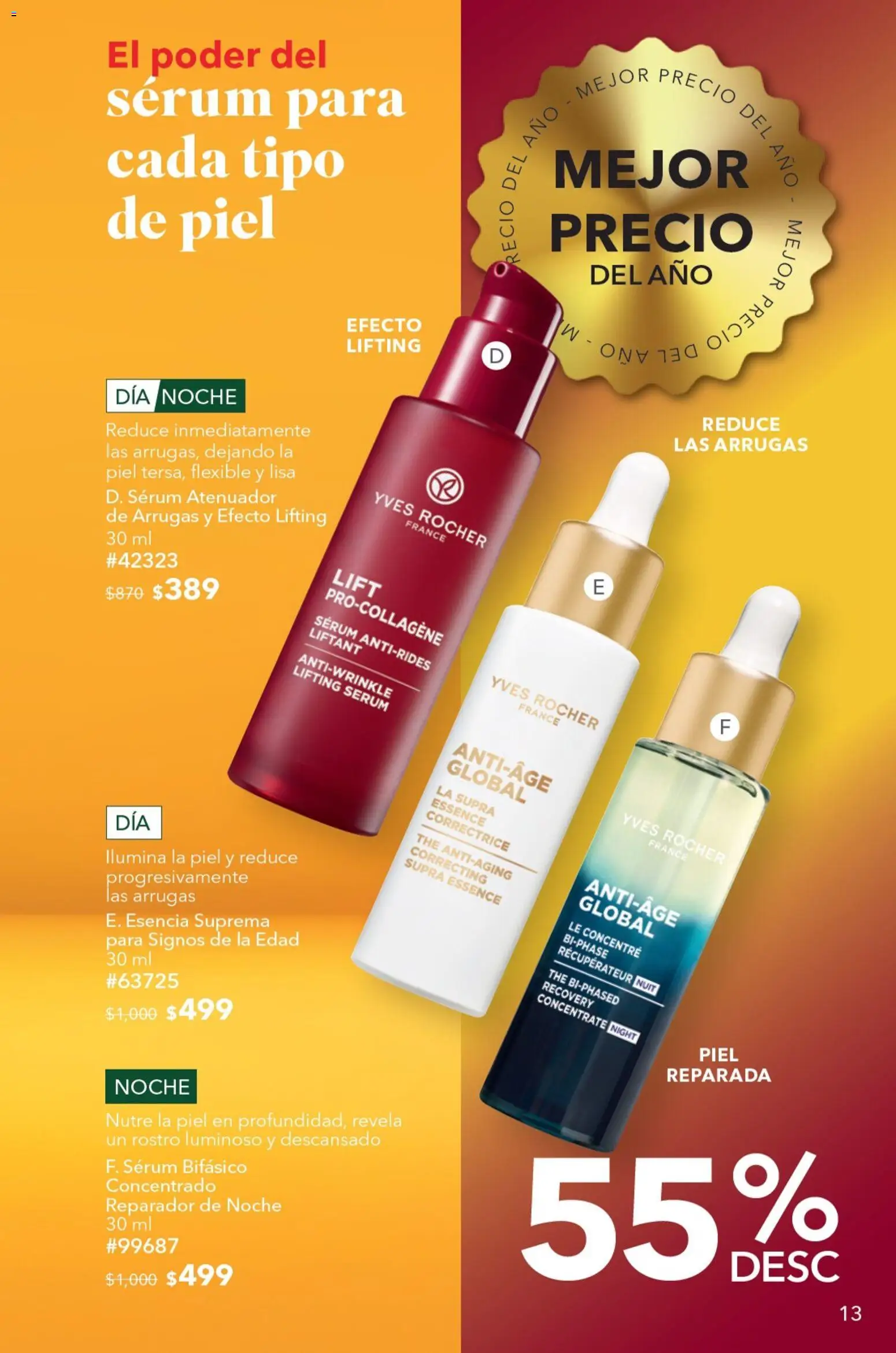 Vista previa las ofertas de la tienda Yves Rocher - Yves Rocher campaña 9 2026 desde el 23/06/2026 - Serum, Flexible, Atenuador