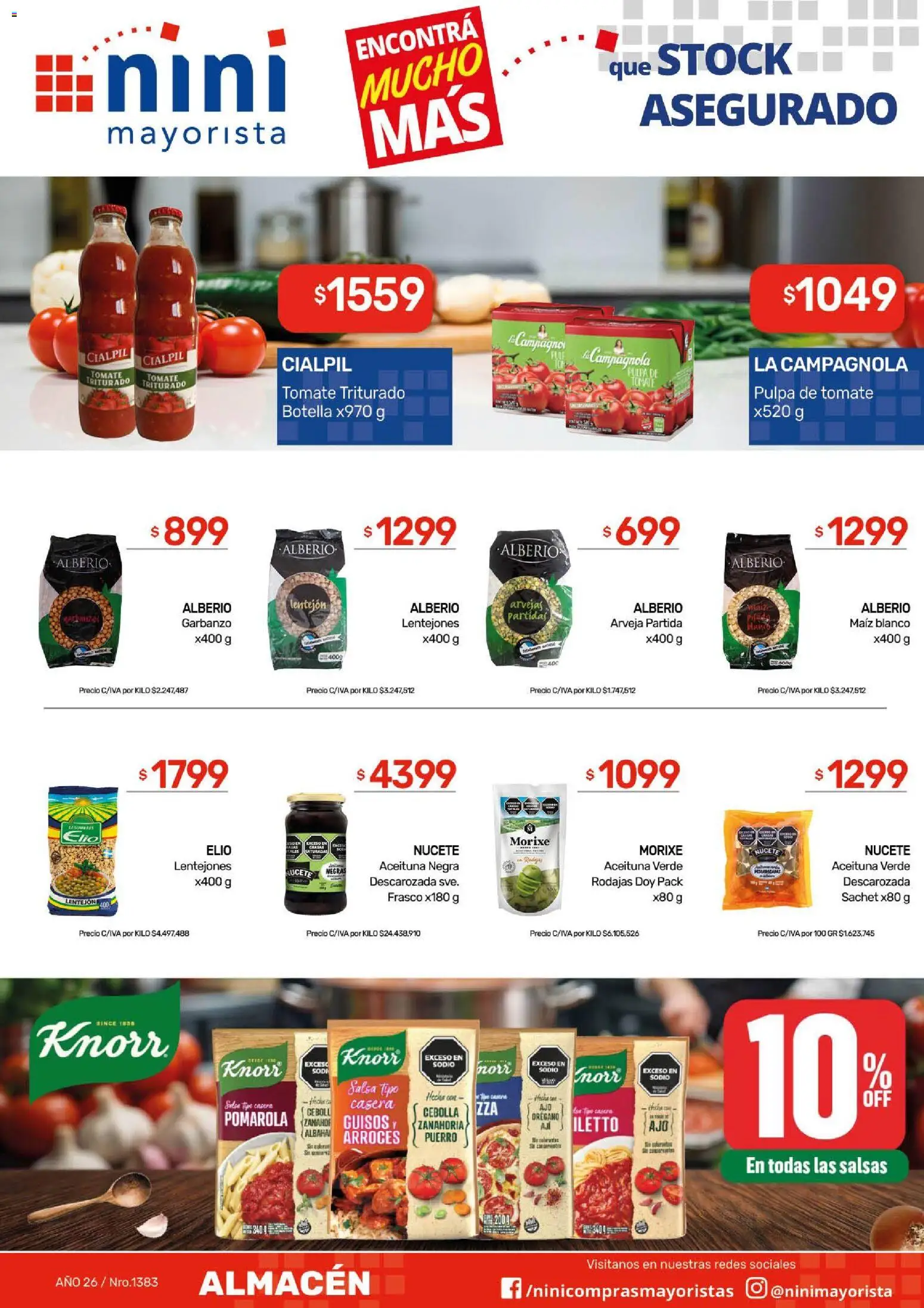Vista previa del folleto de la tienda NINI Mayorista válido desde el 26/10/2026 