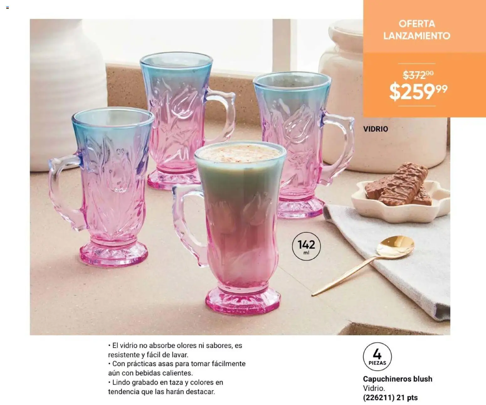 Vista previa las ofertas de la tienda AVON - Casa & Estilo 4 2026 desde el 20/02/2026 - Taza, Bebidas
