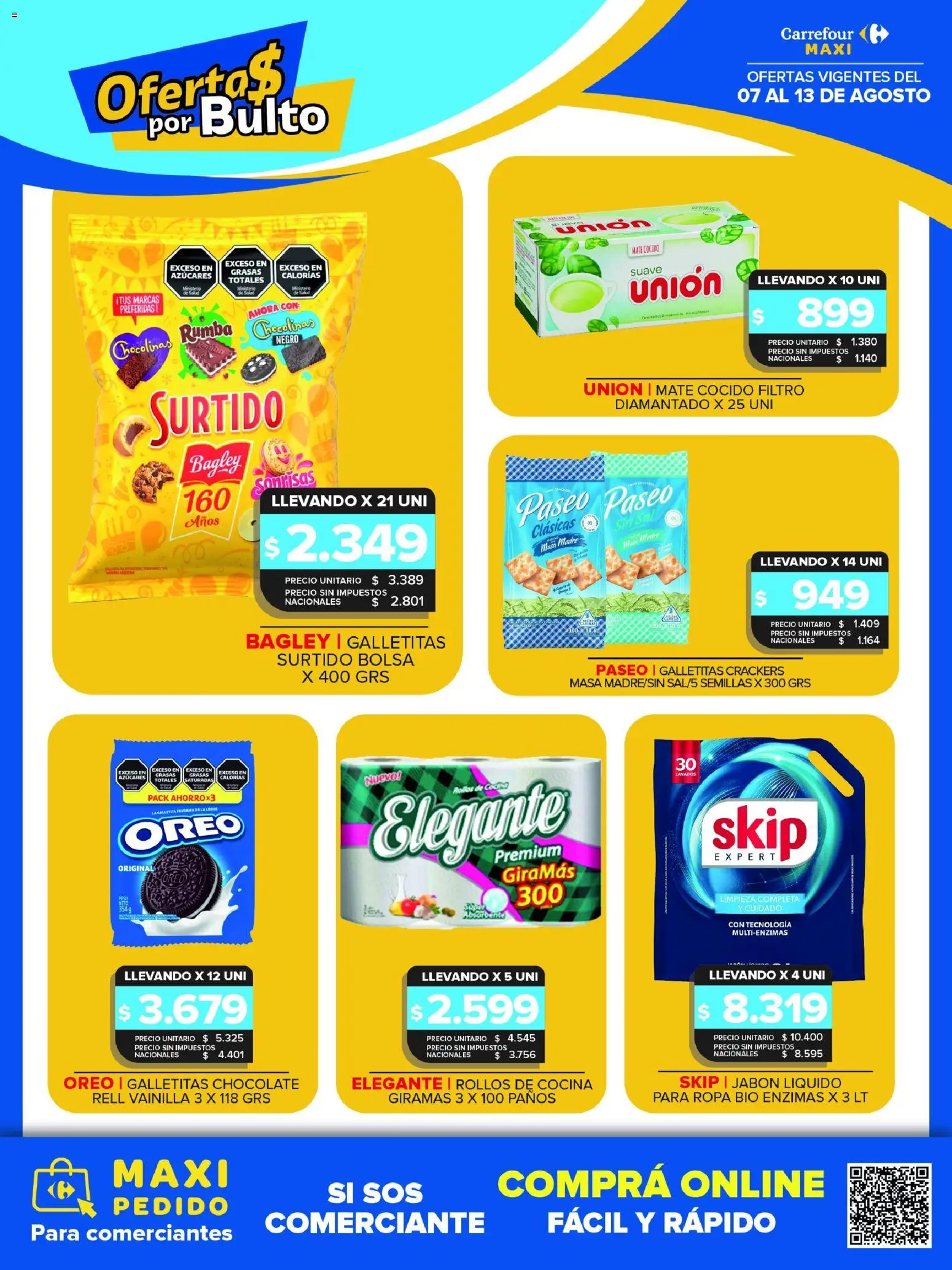 Vista previa del folleto de la tienda Carrefour Maxi válido desde el 07/08/2026 