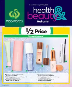 Preview of catalogue Health & Beauty Catalogue QLD from shop Woolworths valid 06/05/2026