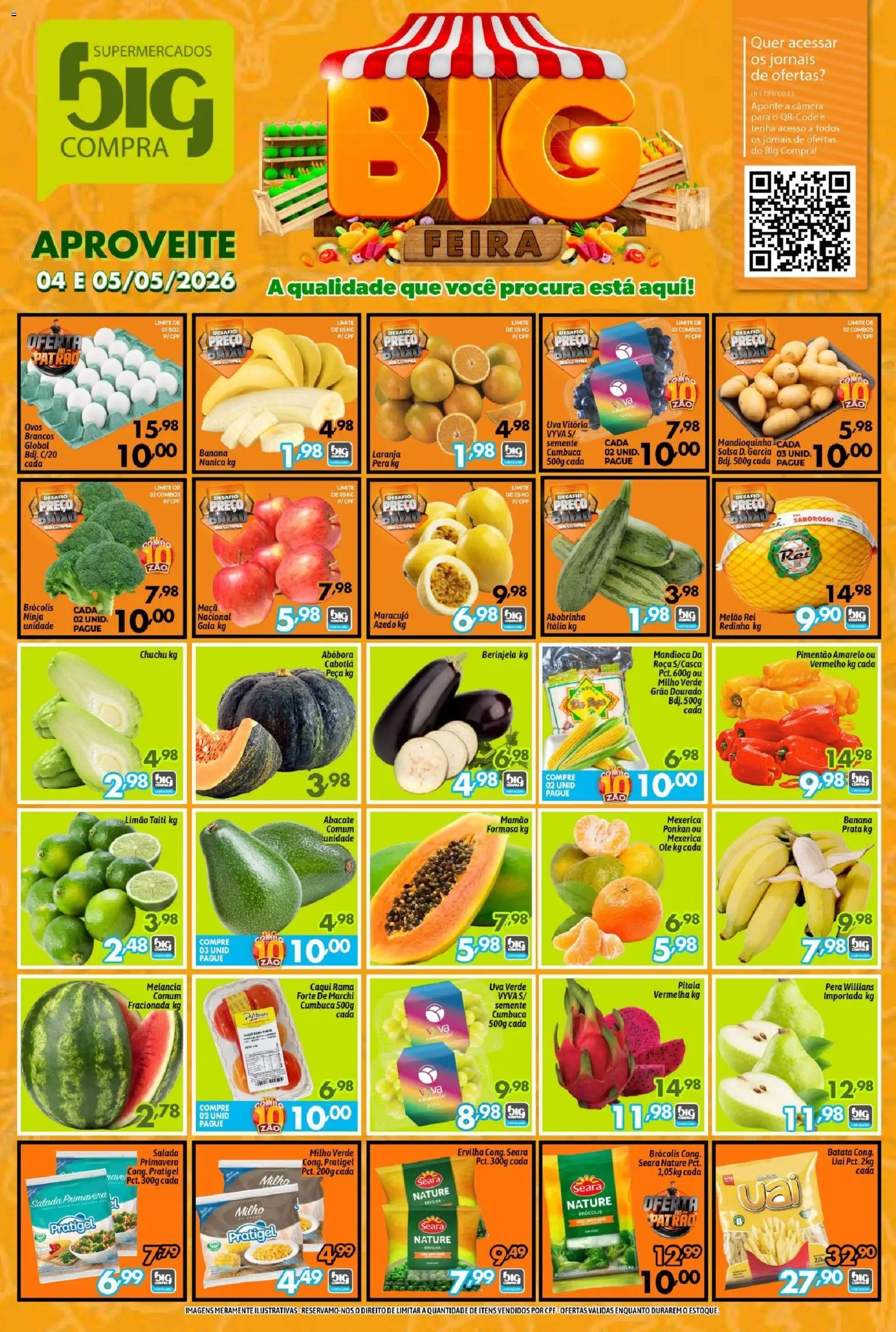 Pré-Visualização do folheto "Big Compra - Ofertas da semana" da loja Big Compra válido a partir de 04/05/2026