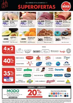 Vista previa del folleto de la tienda Disco válido desde el 09/10/2026 