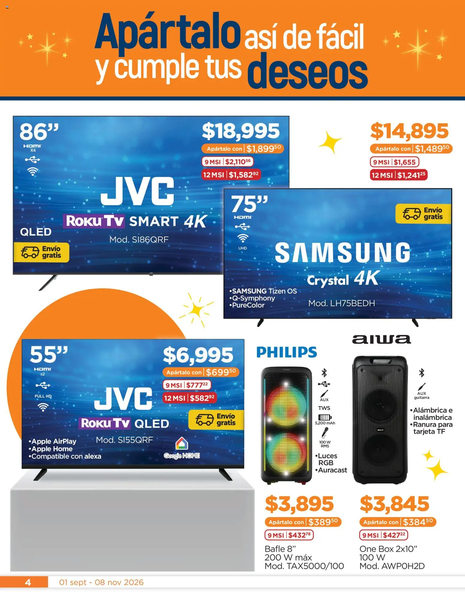 Vista previa las ofertas de la tienda Chedraui - Chedraui folleto Llegan los porti ofertones desde el 01/09/2026 