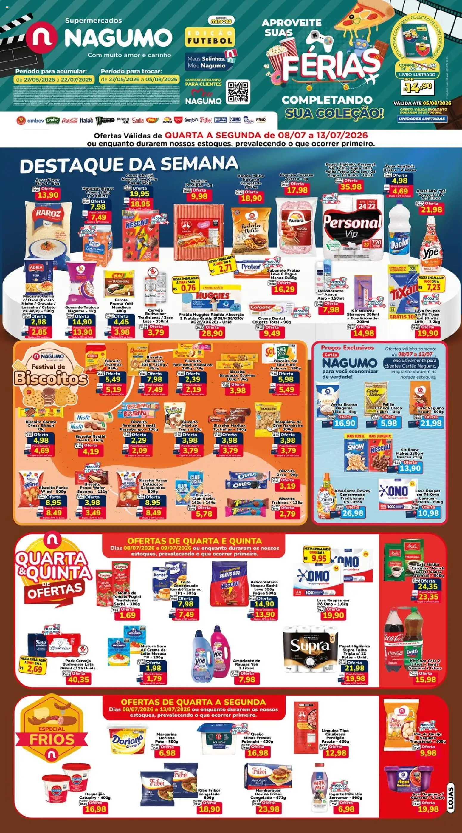 Pré-Visualização do folheto "Nagumo - Ofertas da semana" da loja Nagumo válido a partir de 08/07/2026
