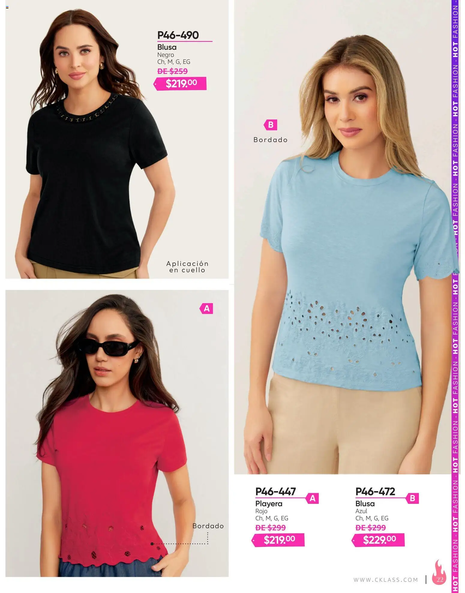 Vista previa las ofertas de la tienda Cklass - Cklass catálogo Hot Fashion Ropa desde el 03/08/2026 