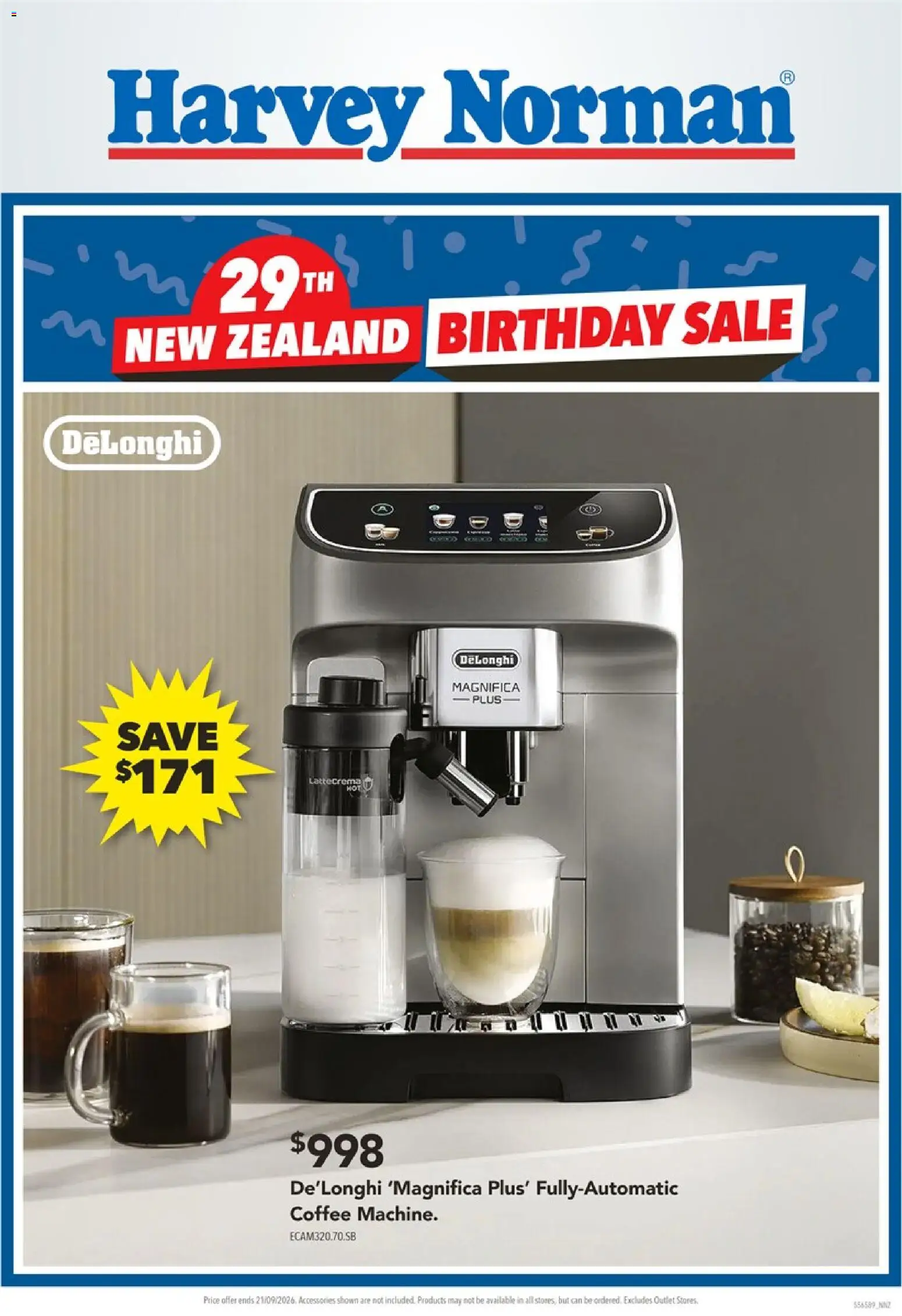 Preview of catalogue Harvey Norman catalogue from shop Harvey Norman valid 17 Sept 2026