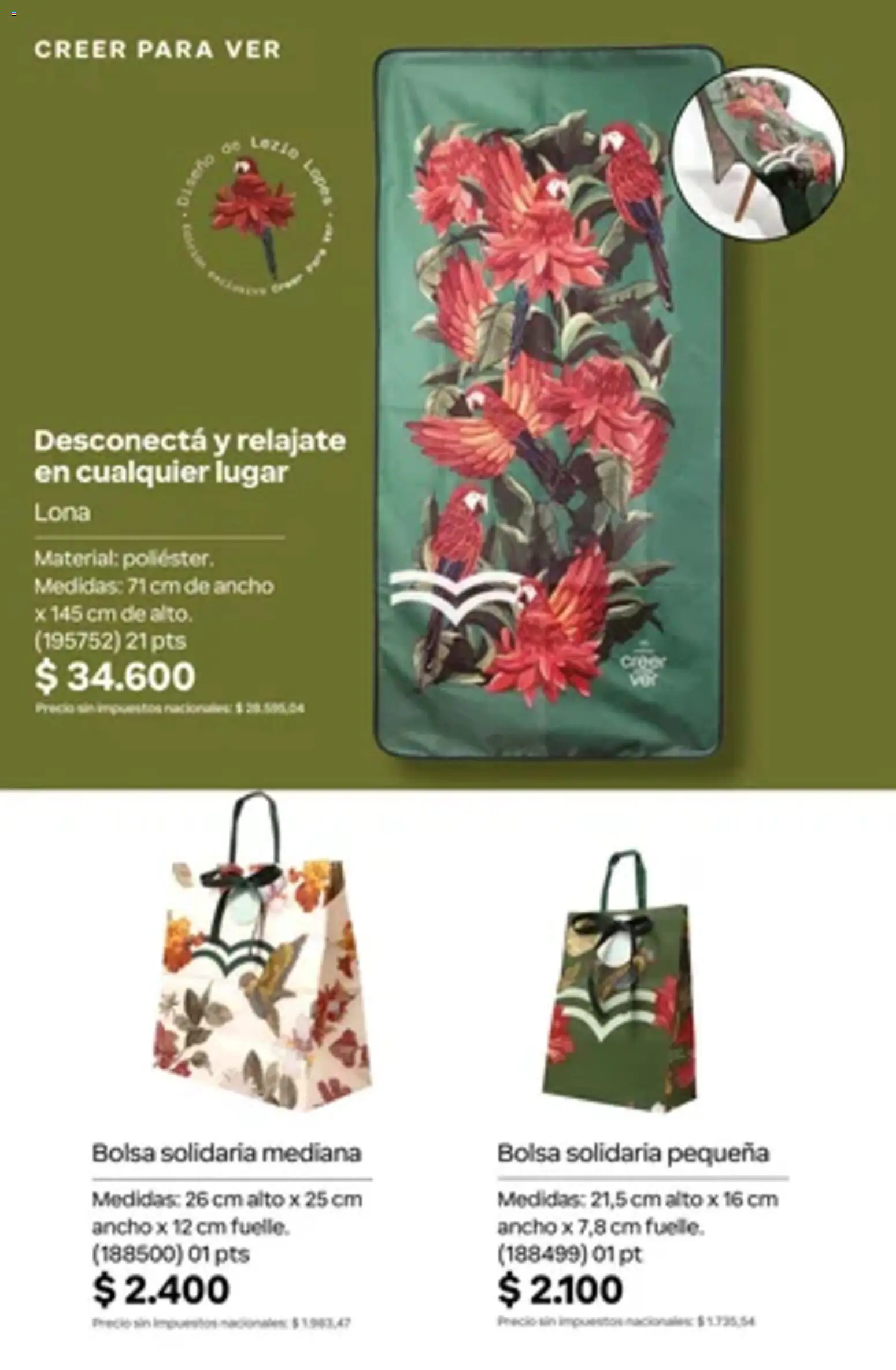 Vista previa del folleto de la tienda Natura válido desde el 01/10/2026 - Bolsa, Lona