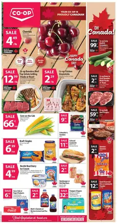Preview of leaflet Co-op Food weekly flyer / circulaire from shop Co-op Food is valid from Jun 25, 2026