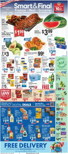 Ad Preview of Smart & Final Smart & Final Weekly Ad from 05/20/2026