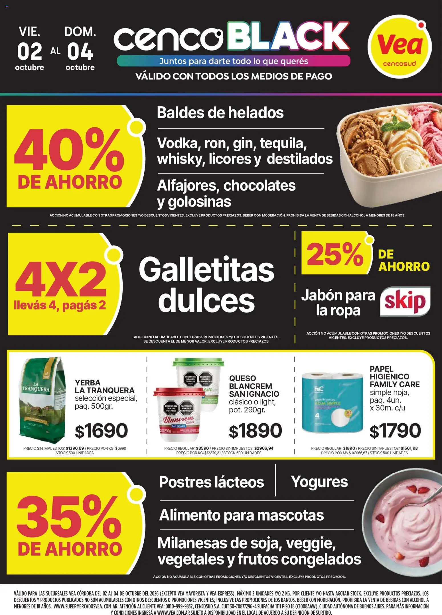 Vista previa del folleto de la tienda Vea válido desde el 02/10/2026 