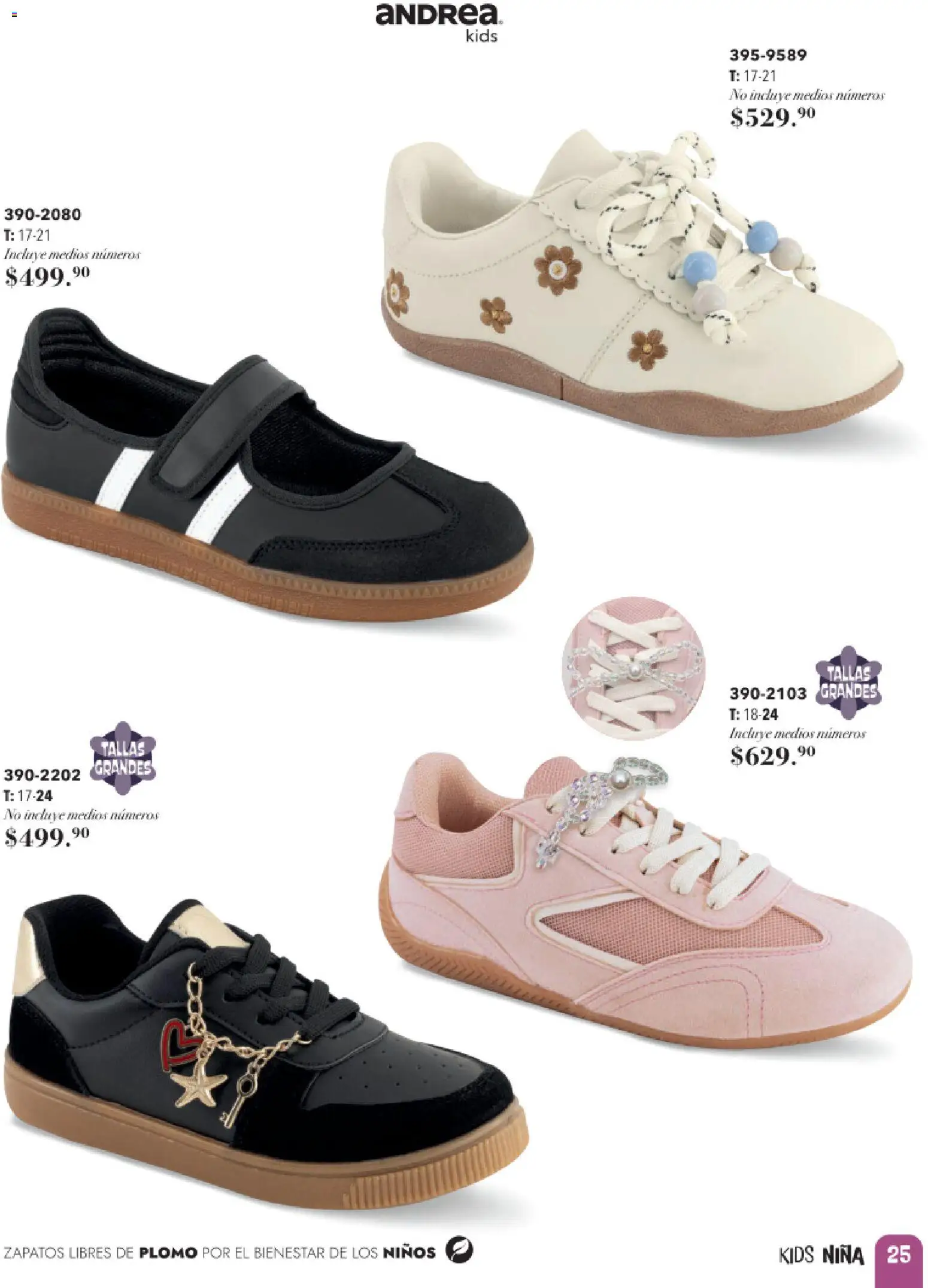 Vista previa las ofertas de la tienda Andrea - Andrea catálogo Infantil desde el 24/05/2026 - Zapatos
