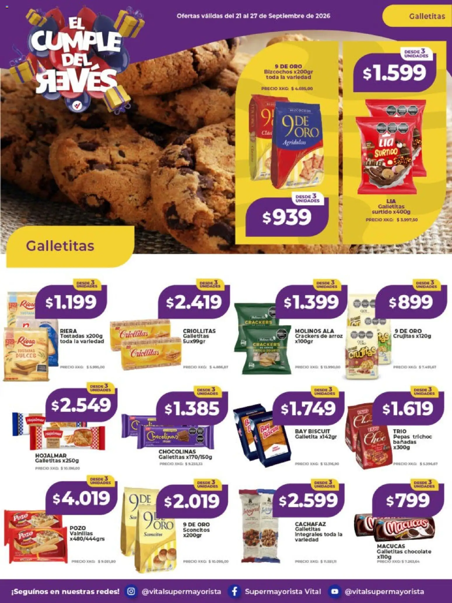Vista previa del folleto de la tienda Vital válido desde el 21/09/2026 