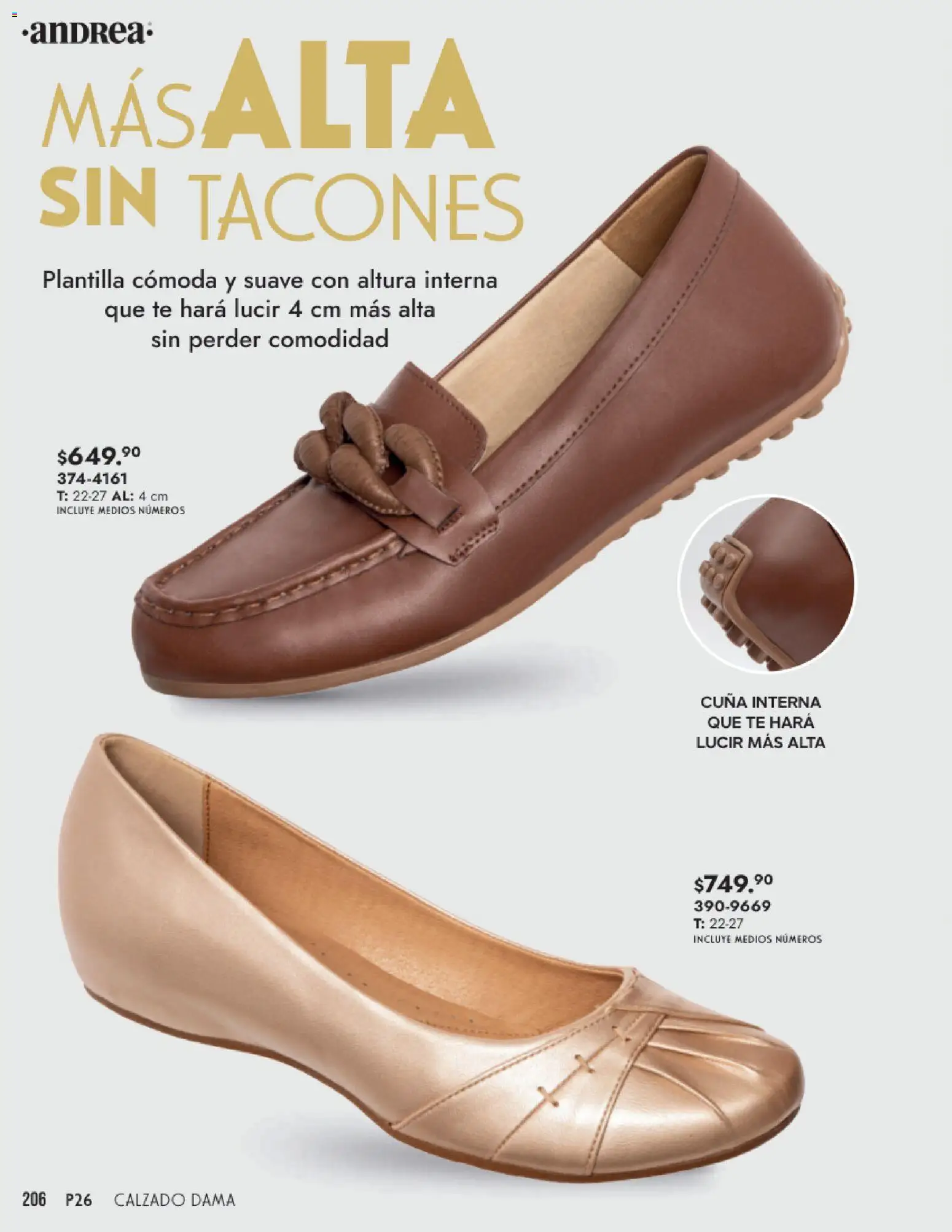 Vista previa las ofertas de la tienda Andrea - Catálogo Calzado Dama desde el 25/01/2026 