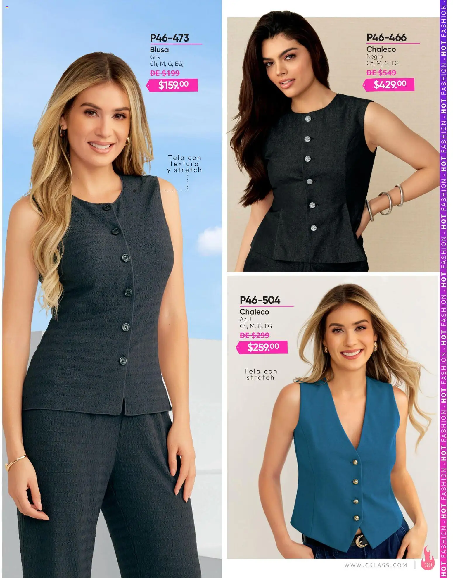 Vista previa las ofertas de la tienda Cklass - Cklass catálogo Hot Fashion Ropa desde el 03/08/2026 