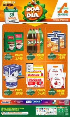 Pré-Visualização do folheto "Atacadão ofertas - SP" da loja Atacadão válido a partir de 18/07/2026