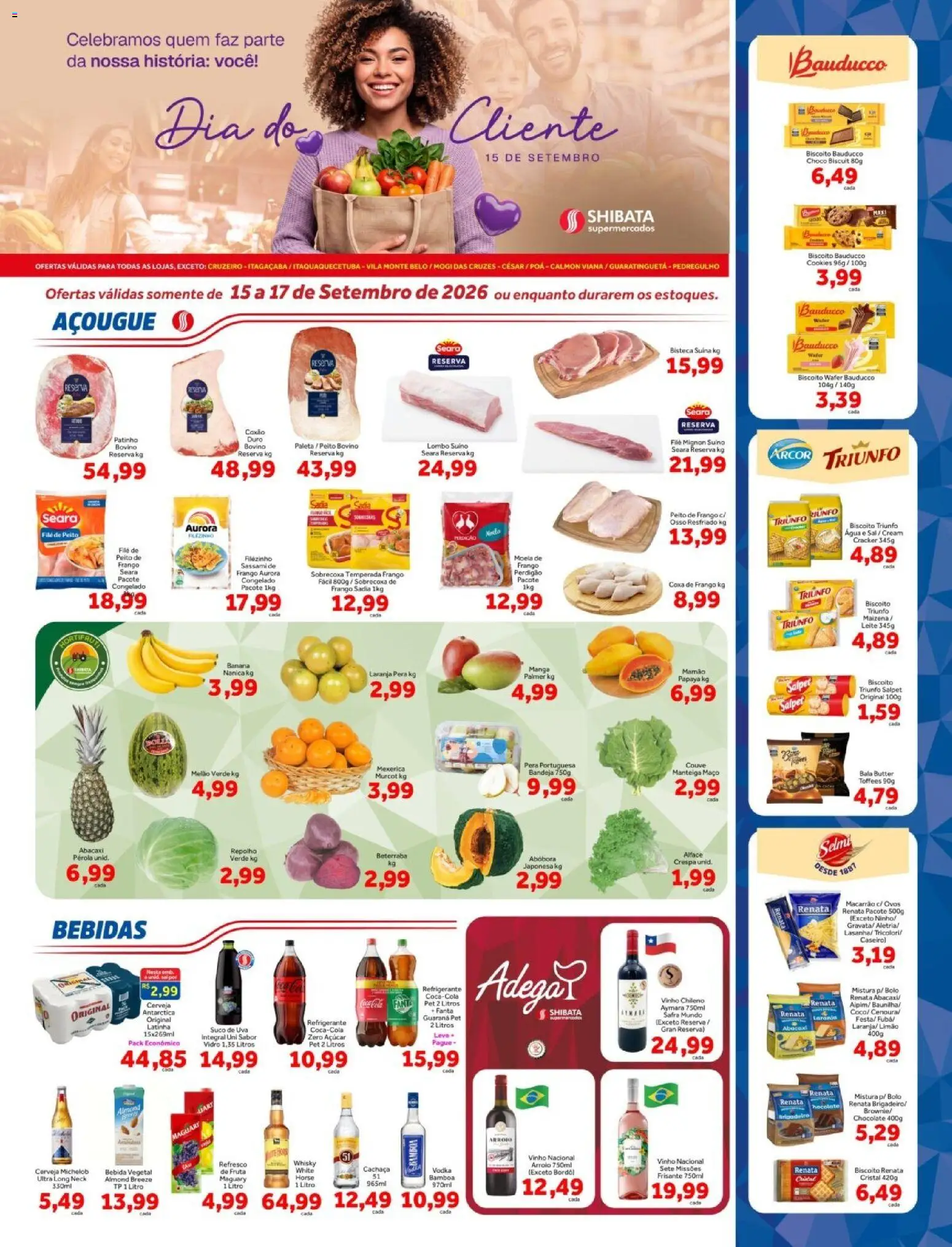 Pré-Visualização do folheto "Shibata - Ofertas da semana" da loja Shibata válido a partir de 15/09/2026