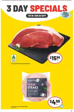 Preview of catalogue IGA catalogue East Brisbane from shop IGA valid 18/09/2026