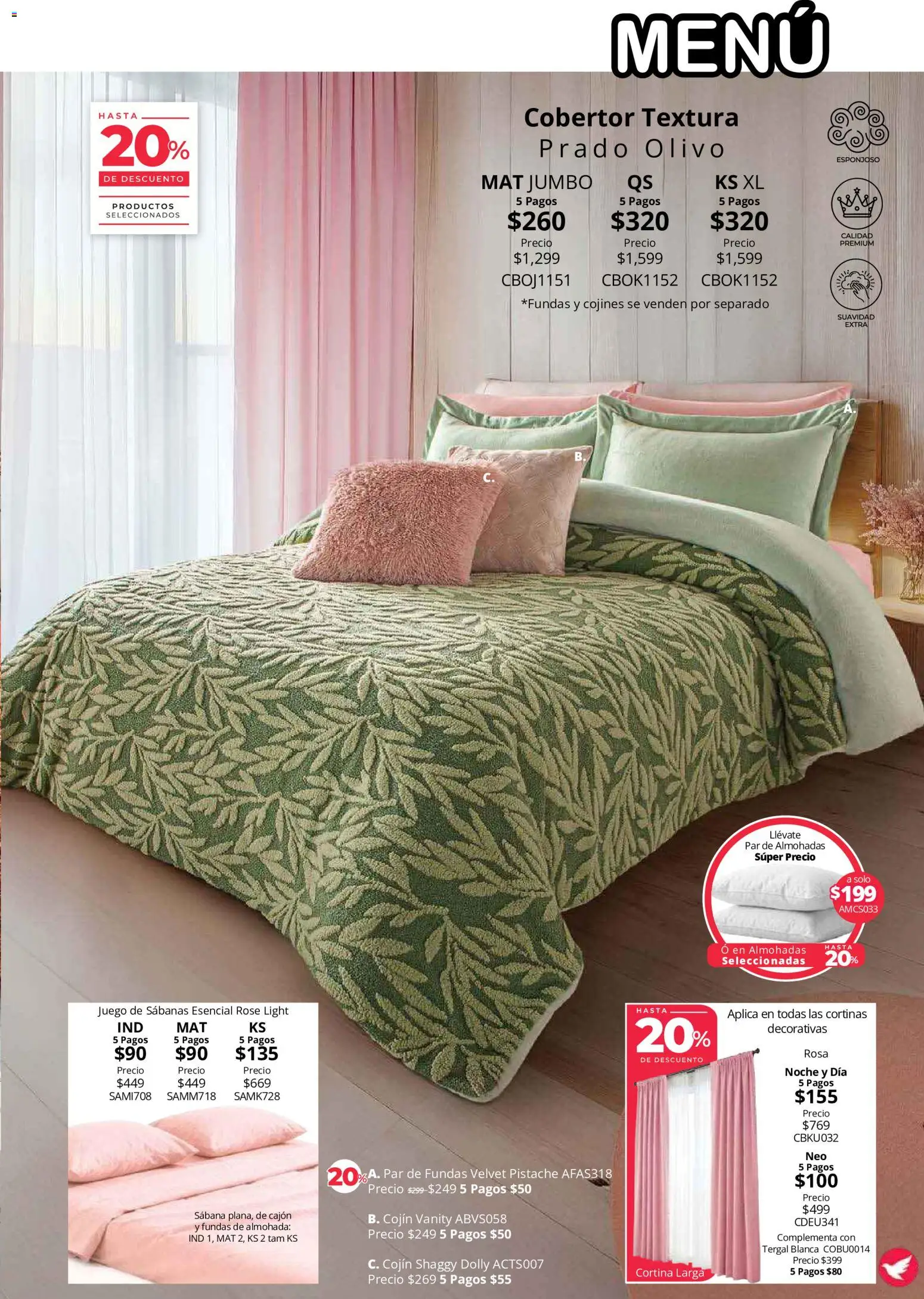Vista previa las ofertas de la tienda Colchas Concord - Colchas Concord catálogo Colección Cobertor desde el 01/08/2026 