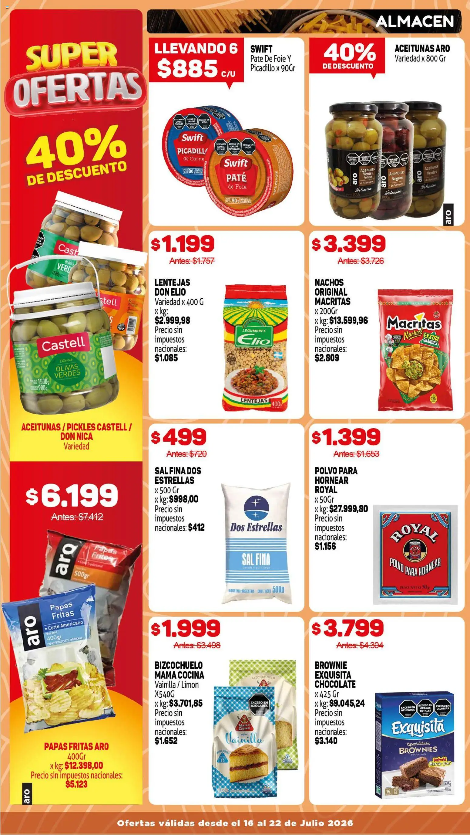 Vista previa del folleto de la tienda Makro válido desde el 16/07/2026 