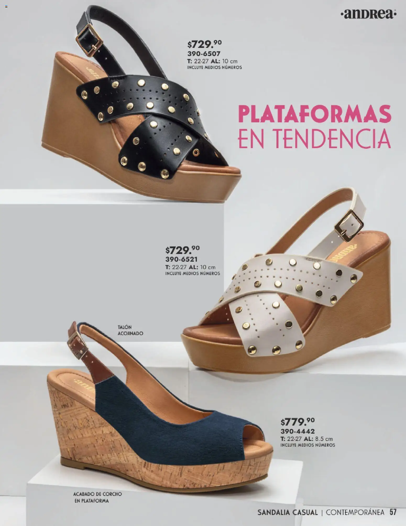 Vista previa las ofertas de la tienda Andrea - Catálogo Calzado Dama desde el 25/01/2026 