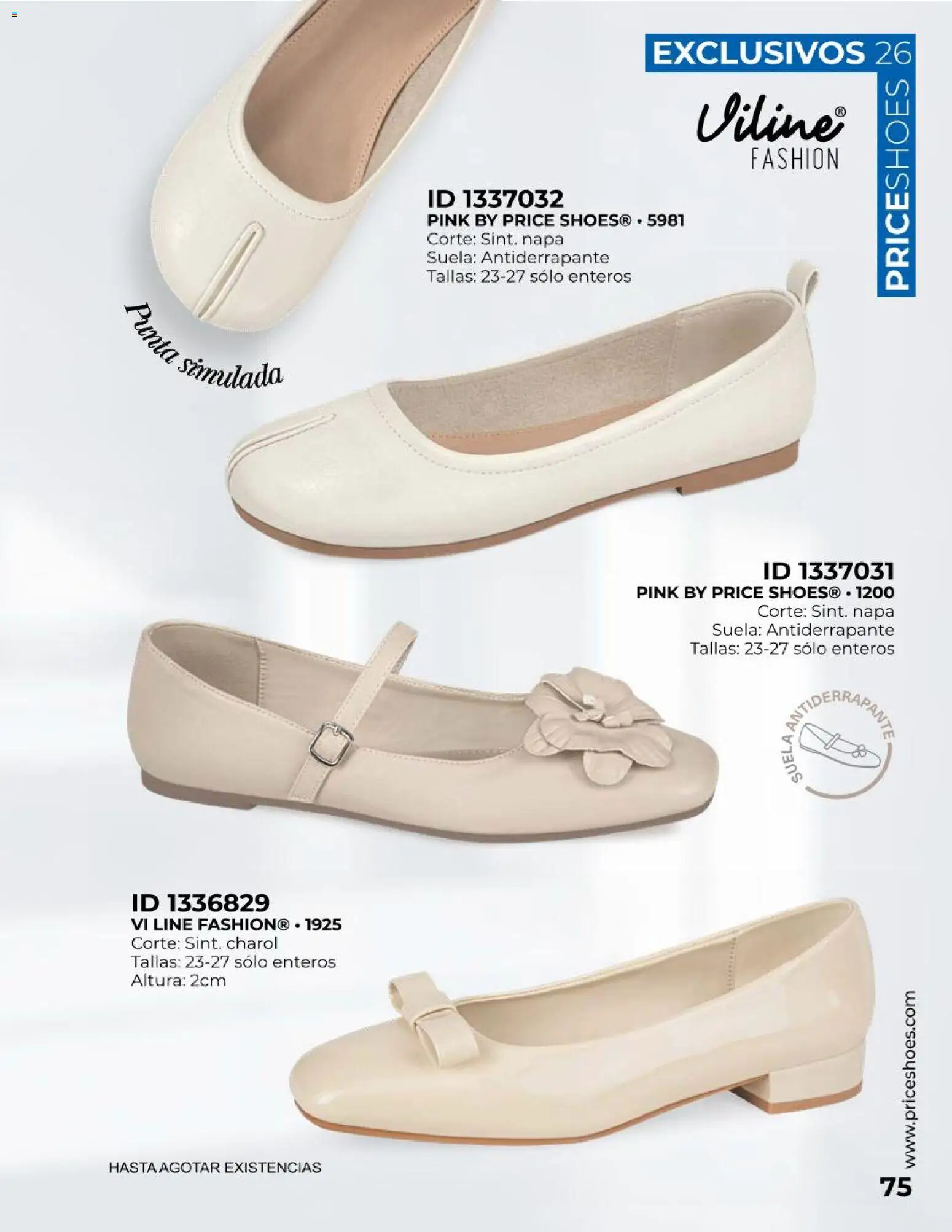 Vista previa las ofertas de la tienda Price Shoes - Price Shoes catálogo Exclusivos desde el 01/10/2026 