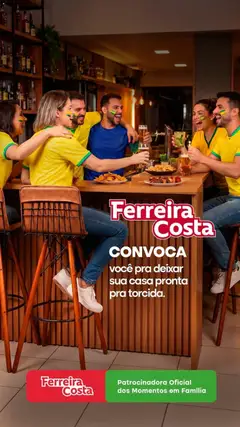 Pré-Visualização do folheto "Ferreira Costa - Ofertas atuais" da loja Ferreira Costa válido a partir de 18/05/2026