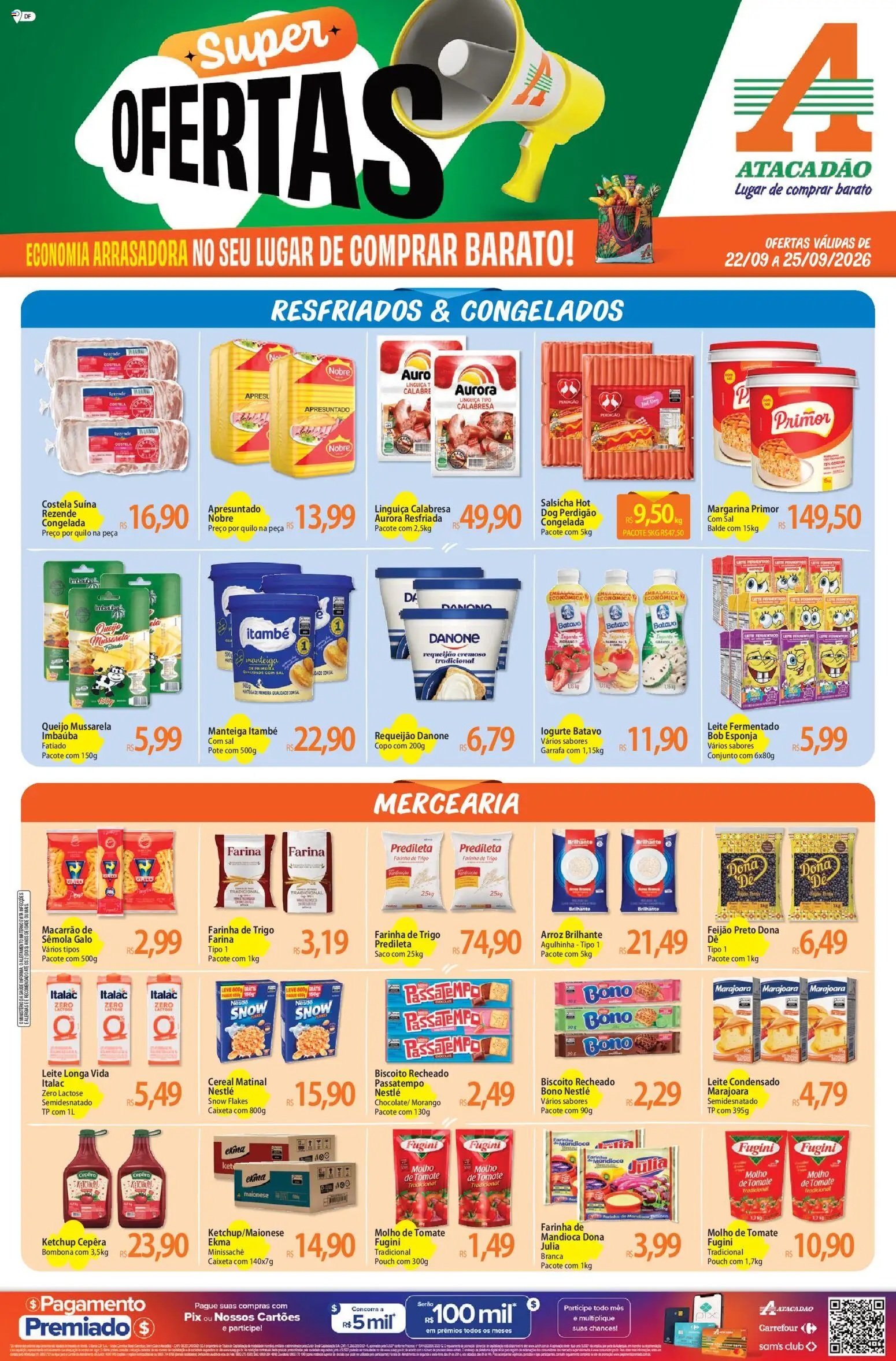 Pré-Visualização do folheto "Atacadão ofertas - DF" da loja Atacadão válido a partir de 22/09/2026