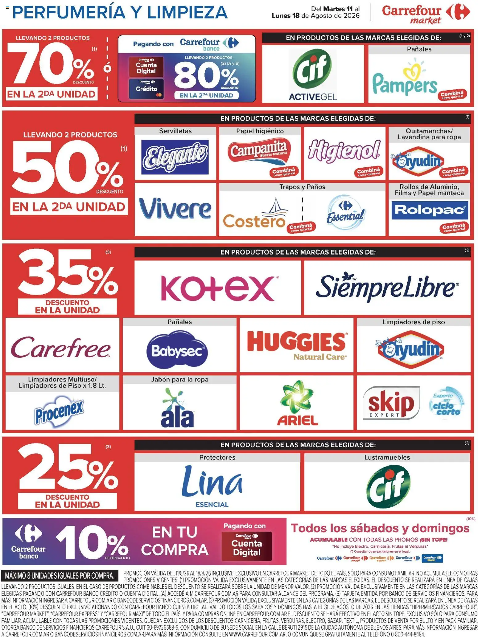 Vista previa del folleto de la tienda Carrefour válido desde el 11/08/2026 