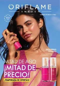  Vista previa del prospecto Oriflame catálogo c10 2026 del almacen Oriflame válida del 11/07/2026 al 31/07/2026