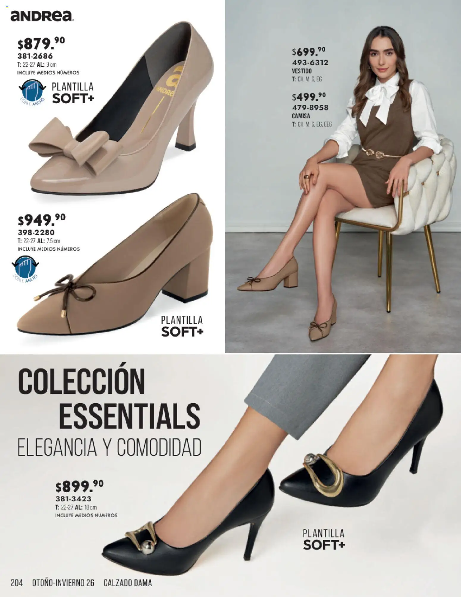 Vista previa las ofertas de la tienda Andrea - Andrea catálogo Otoño Invierno desde el 23/08/2026 