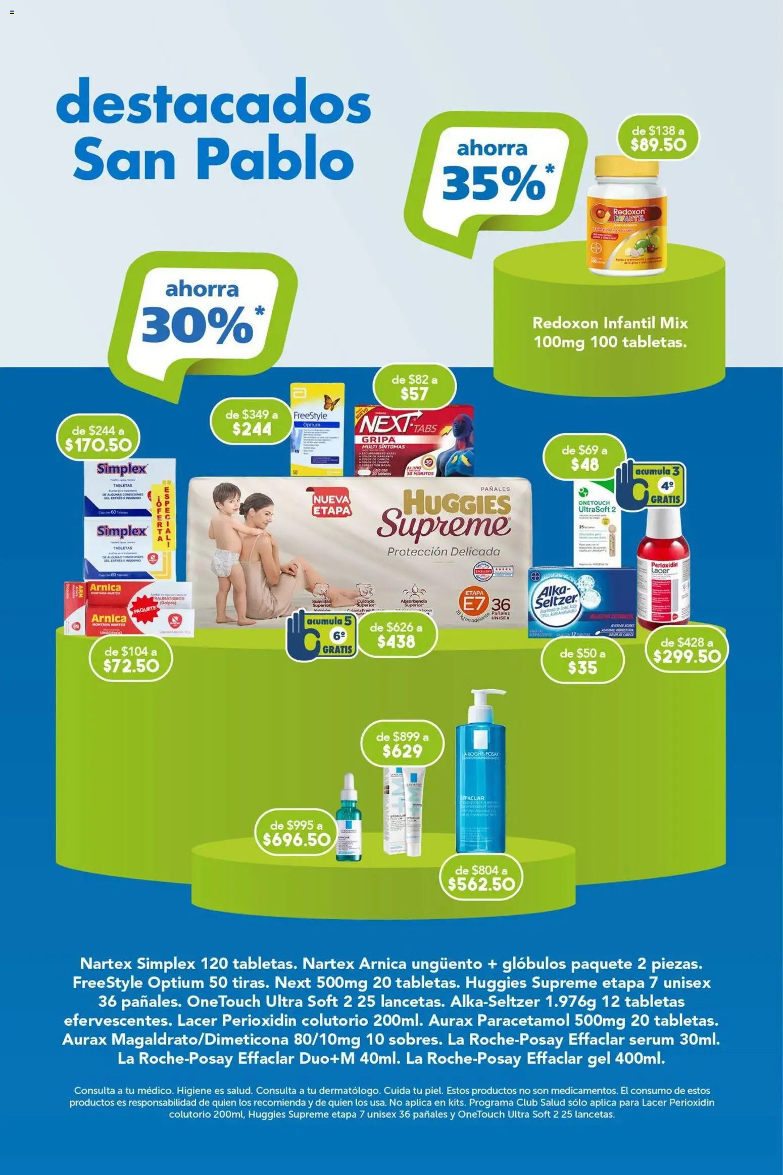 Vista previa las ofertas de la tienda Farmacia San Pablo - Farmacia San Pablo catálogo desde el 30/08/2026 