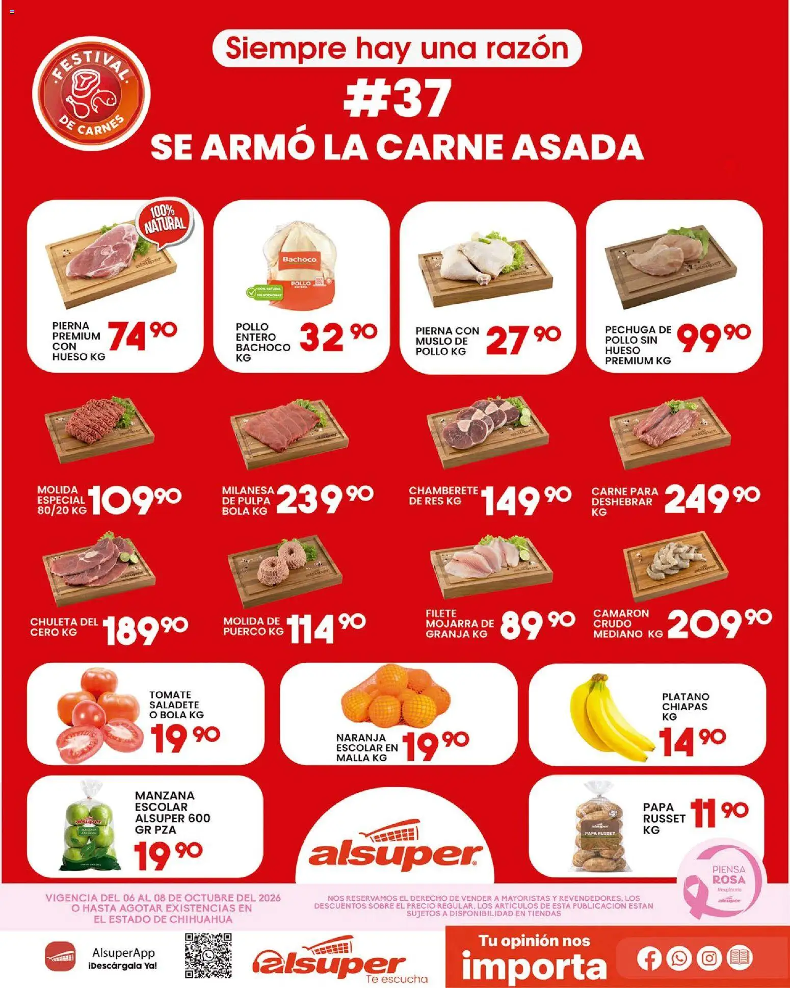 Vista previa las ofertas de la tienda Alsuper - Alsuper folleto desde el 06/10/2026 