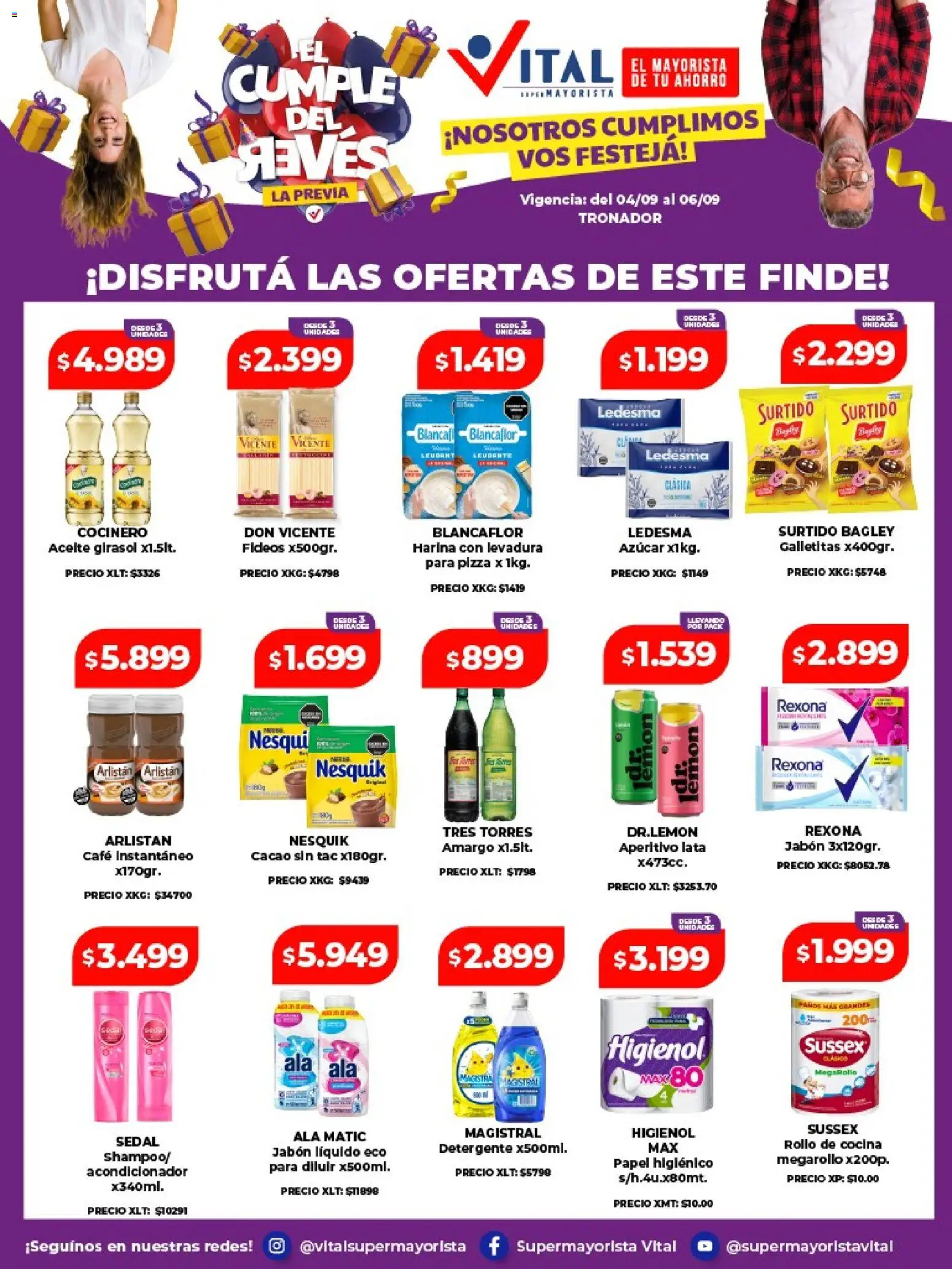 Vista previa del folleto de la tienda Vital válido desde el 04/09/2026 
