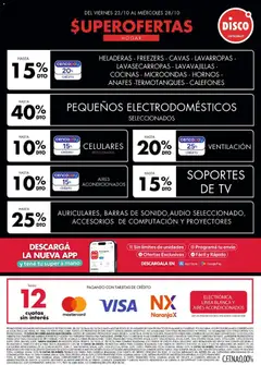 Vista previa del folleto de la tienda Disco válido desde el 23/10/2026 